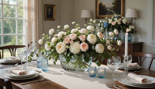 Fleurs fraîches et centres de table